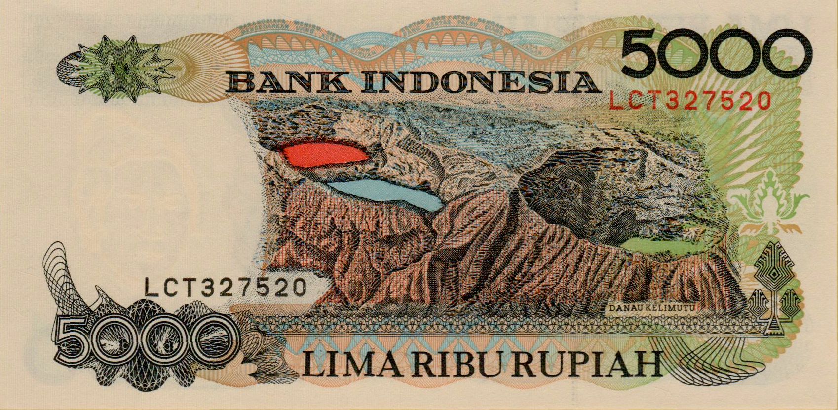 Indonesia 5000 2001 UNC P-130/j